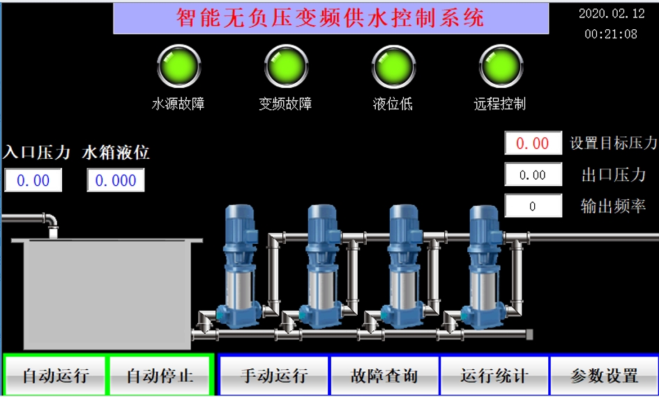 不朽情缘物联网平台在恒压供水中的应用